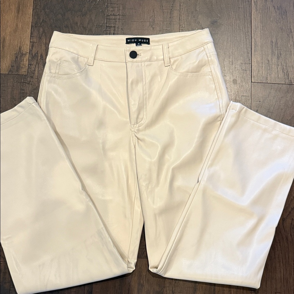 Cream Pants